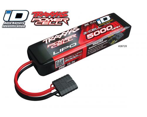 5000mAh 11.1V 3S 25C ,ID Summit, E-Revo Slash TRX2872X