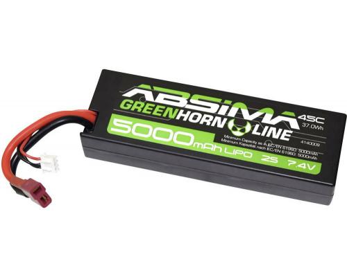 5000mah 7,4v 2s 45C Lipo Accu