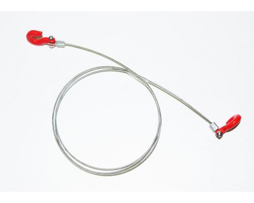 Absima Stalen kabel met heavy-duty haak 1:10 2320045