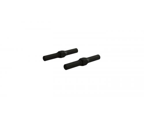 AR330535 Steel Turnbuckle M4X34mm Black (2) (ARAC9378)