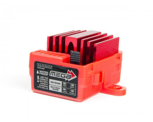 AR390068 Mega 12T Brushed ESC (Red) (ARAM1005)