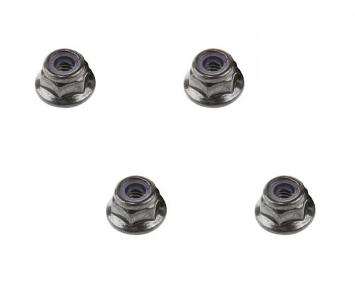 AR708001 Flange Lock Nuts 4mm (4) (ARAC9810)