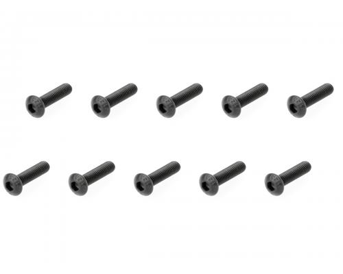 AR721312 Button Head Screw 3.x12mm (10) (ARAC9801)