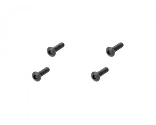 AR721410 Button Head Screw 4x10mm (4) ARAC9857