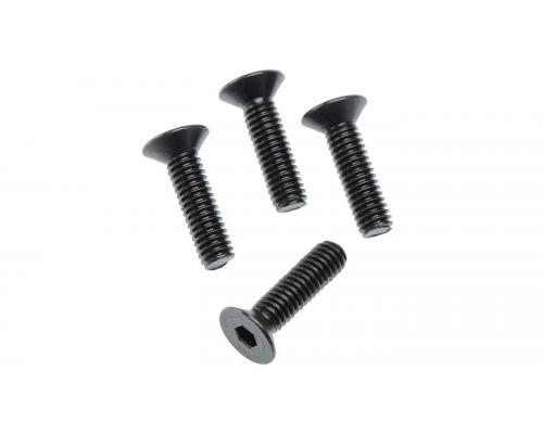 AR722415 Flt Head Hex Machine Screw 4x15mm 4x4 (4) (ARAC9895)