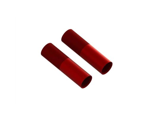 Aluminum Shock Body, 24x83mm (Red) (2) ARA330578