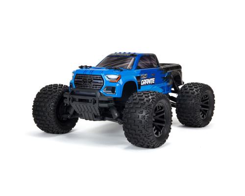 Arrma - 1/10 GRANITE 4X4 V3 MEGA 550 Brushed Monster Truck RTR Blauw ARA4202V3BIT1