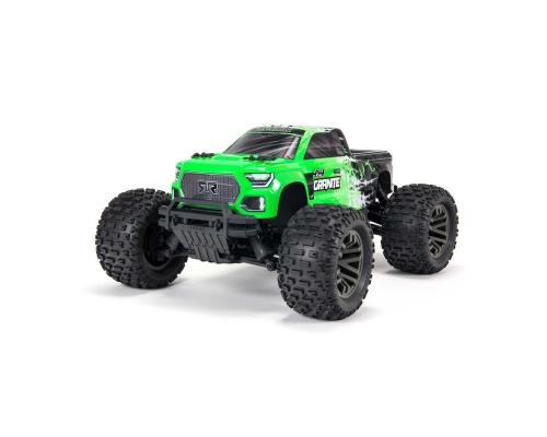 Arrma 1/10 GRANITE 4X4 V3 3S BLX Bhusless Monster Truck RTR, Groen ARA4302V3BT1