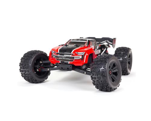 Arrma 1/8 KRATON 6S V5 4WD BLX Speed Monster Truck met Spektrum Firma RTR, Rood