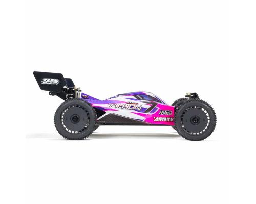 Arrma 1/8 TLR Tuned TYPHON 4WD-rollerbuggy, roze/paars ARA8306