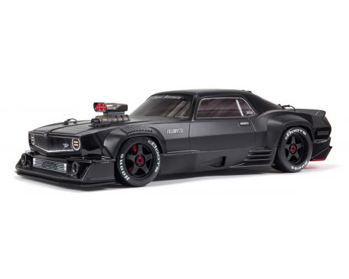 Arrma Felony Street Bash 6S BLX 1 / 7TH Scale All-Road Resto-Mod Muscle Car (zwart)