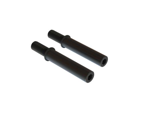 Steel Steering Post 6x40mm (Black) (2) ARA340159