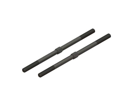 Steel Turnbuckle M6x130mm (Black) (2) ARA340156