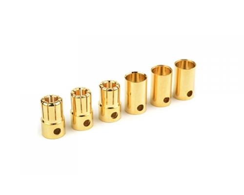 CC Bullet 8.0mm Set Of 3 Each Female And Male 8.0mm Bullet