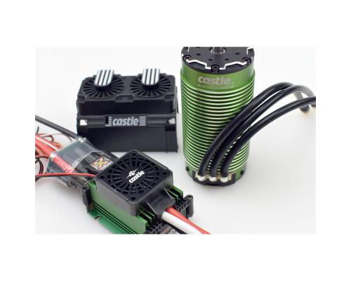 Castle - Mamba XLX - 2028-800KV Sensored Motor and Fan Shroud Combo 1:5 scale