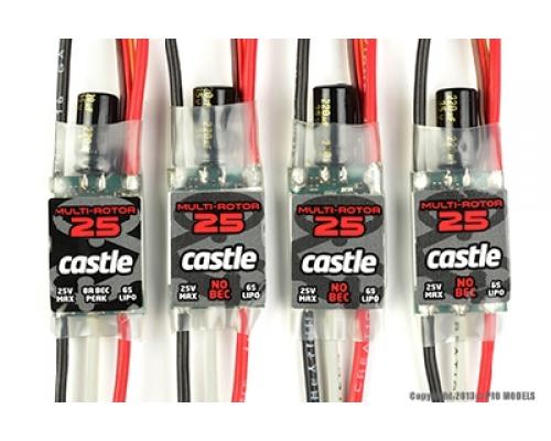 Quadpack 25, 25Amp Multi-Rotor (4) Pack CC-010-0132-00