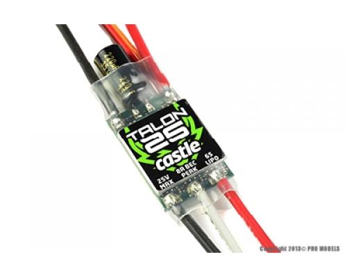 Talon 25, 25V 25 AMP ESC with Heavy Duty BEC