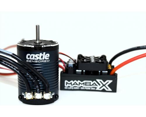 Mamba X, Sensored, 25.2V WP ESC en 1406-1900KV Sensored Combo