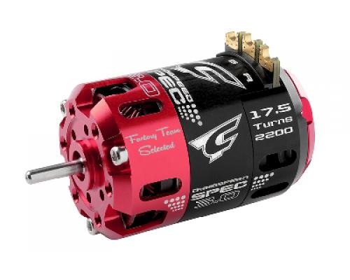 Dynospeed SPEC 3.0 - 1/10 borstelloze sensor comp. motor - Stock - 2-polig - 17.5 Turns - 2200 KV