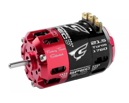 Dynospeed SPEC 3.0 - 1/10 borstelloze sensor comp. motor - Stock - 2-polig - 21.5 Turns - 1760 KV