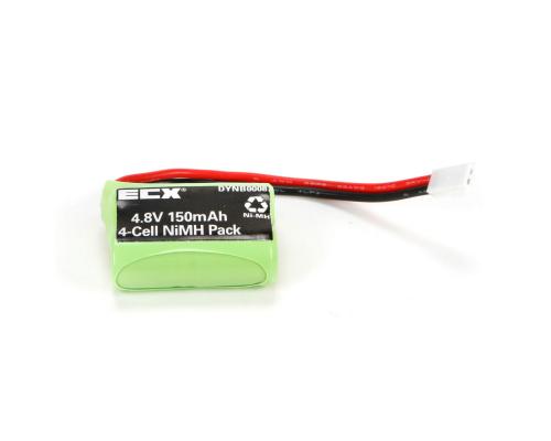 150mAh 4.8V NiMH Pack: 1:24 4WD Temper (DYNB0008)