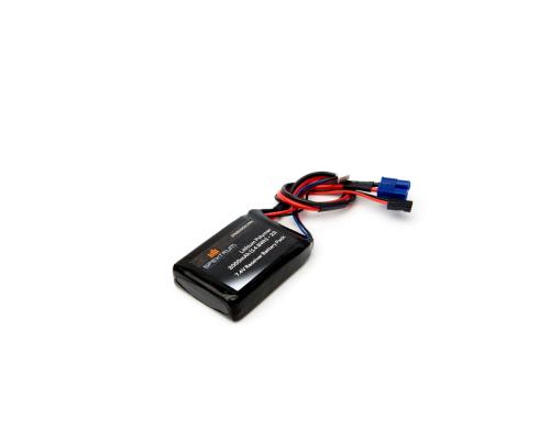 2000mAh 2S 7.4V LiPo Receiver Battery: Universal Receiver, EC3 (SPMB2000LPRX)
