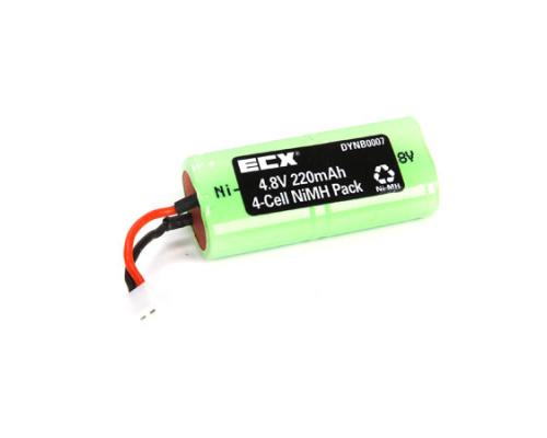 220mAh Dynamite 4.8V NiMH Pack: Micro SCT, Rally,Truggy (DYNB0007)