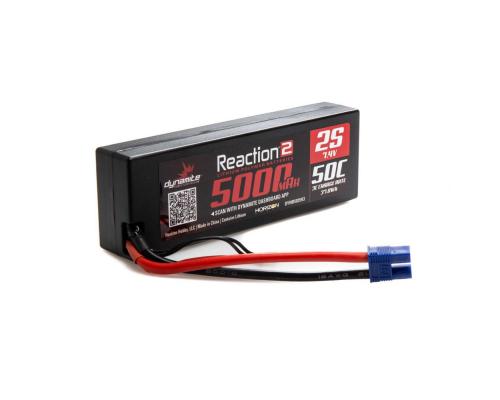 Dynamite 5000mAh 7.4V 50C LiPo, Hardcase: IC3 (DYNB5025H3)