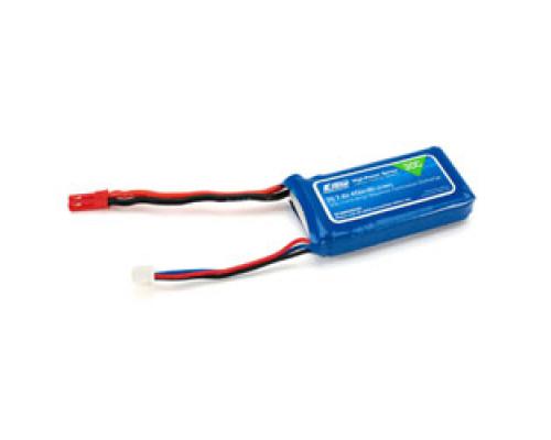 450mAh 2S 7.4V 30C LiPo, 18AWG JST EFLB4502SJ30