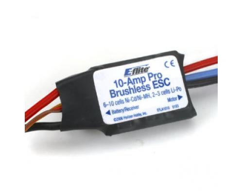 EFLA1010 10-Amp Pro Brushless ESC by E-flite