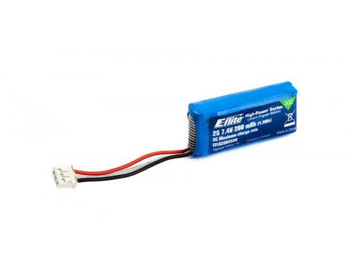 200mAh 2S 7.4V 30C Li-Po Battery EFLB2002S30