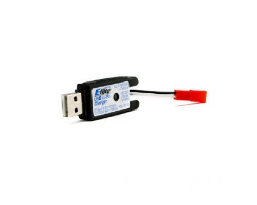 EFLC1010 1S USB Li-Po Charger 500mA JST