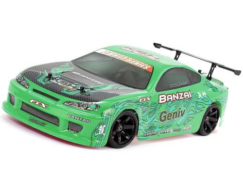 FTX Banzai Drift Auto RTR - Groen