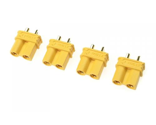 Connector - XT-30U - Goudcontacten - Vrouw. - 4 st