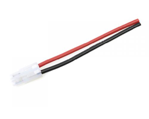 Connector met kabel - Tamiya - Goud contacten - Man. connector - 14AWG Siliconen-kabel