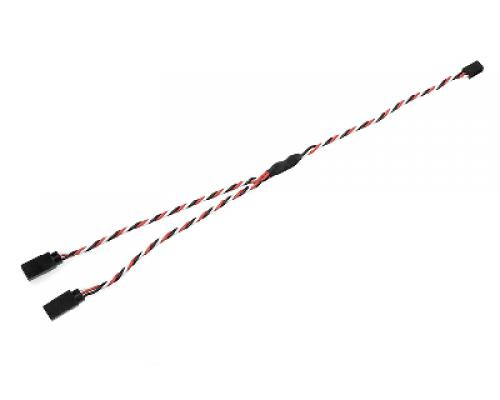 Servo Y-kabel - Gedraaide kabel - Futaba - 22AWG / 60 Strengen - 30cm - 1 st