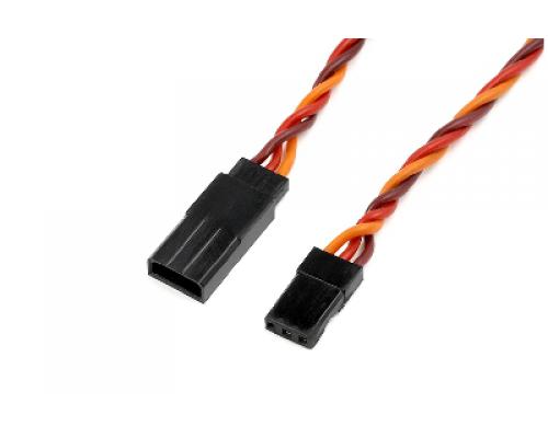 Servo verlengkabel - Gedraaide kabel - JR/Hitec - 22AWG / 60 Strengen - 15cm - 1 st