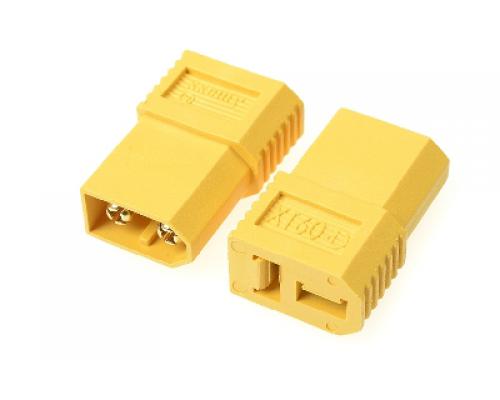 Power adapter XT-60 connector man, Deans connector vrouw. 2 st