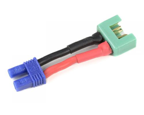 Power adapterkabel EC-2 connector vrouw MPX connector man. 14AWG Siliconen-kabel 1 st