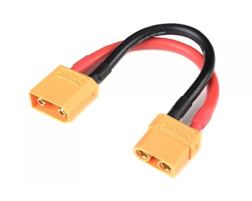 Verlengkabel - XT-90 - 10AWG Siliconen-kabel - 12cm - 1 st