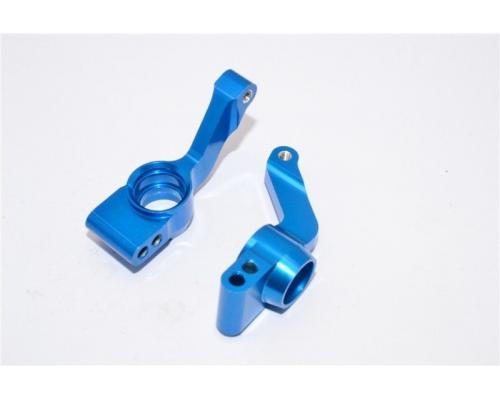 ALLOY REAR KNUCKLE ARM - 1PR SET BLUE GPM TRX 1/10 SLASH 4X4 RALLY STAMPEDE/HOSS 4X4