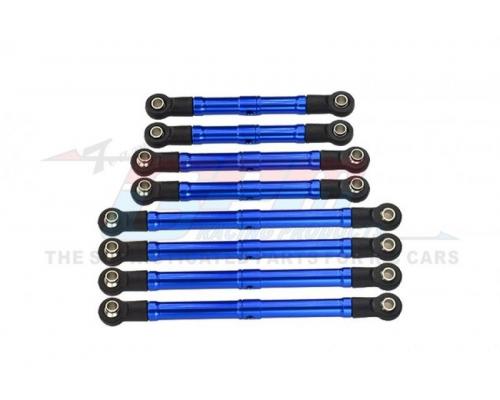 ALUMINIUM 6061-T6 VERSTELBARE SPOORSTANGEN BLAUW GPM TRX-4M GPMTRX4M160BBEBK