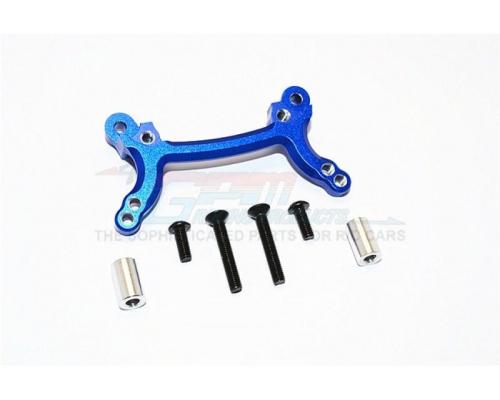 GPM ALLOY FRONT SHOCK TOWER WITH ALLOY COLLARS & SCREWS GPM TAMIYA DF-02 / BLUE