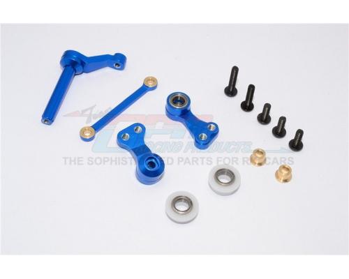 GPM ALLOY STEERING ASSEMBLY - 1SET GPM TAMIYA CC01 / BLUE