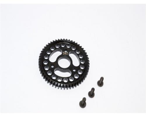 STEEL MAIN GEAR (54T) - 1PC SET BLACK GPM TRX 1/10 SLASH 4X4 STAMPEDE/HOSS 4X4