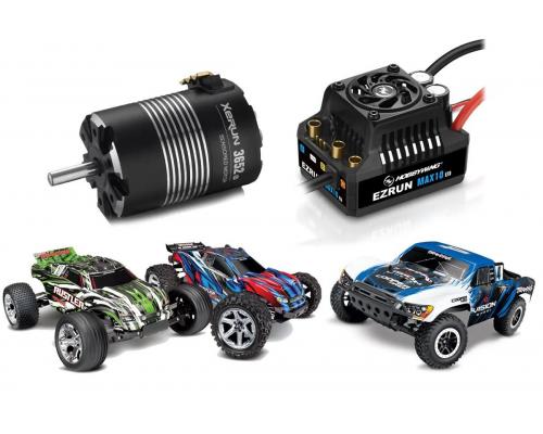 HOBBYWING UPGRADE SET 1/10 2WD / 4WD FITS TRAXXAS RUSTLER/SLASH 4300 KV