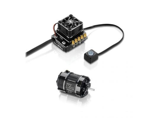 Hobbywing Combo XR10 PRO BLACK & V10 G3 8.5T, 3970kv