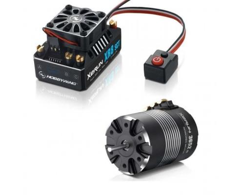 Hobbywing Combo XR8 SCT 3652SD D5.0 E, 6100kv