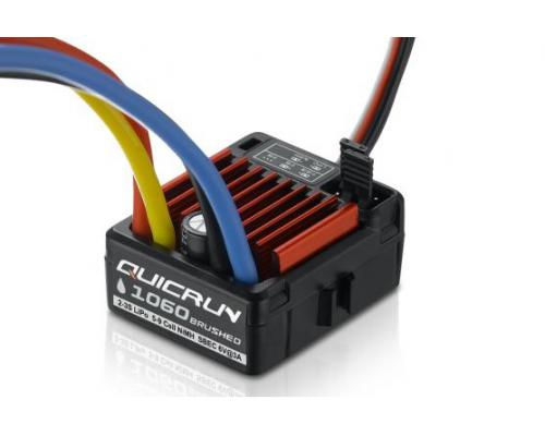 Hobbywing QuicRun 1060, 60A, Brushed ESC, 1/10