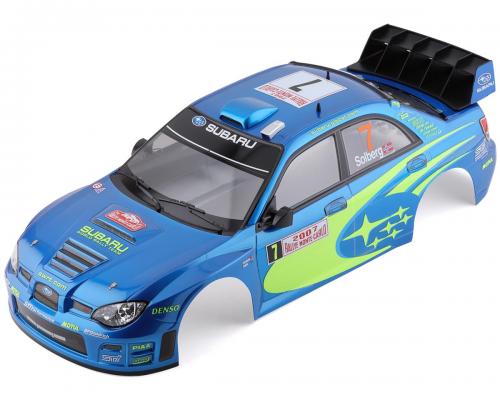 Killerbody Subaru Impreza WRC 2007 Pre-Painted 1/10 Touring Car Body (Blue) 48762